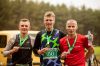 Biegacze z medalami